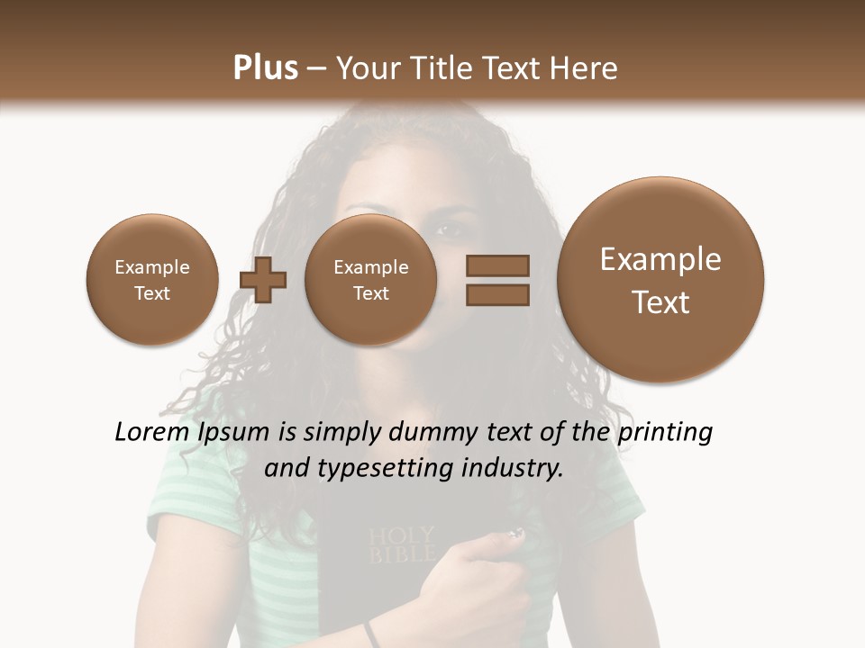 Caregiver Grandmother Senior PowerPoint Template