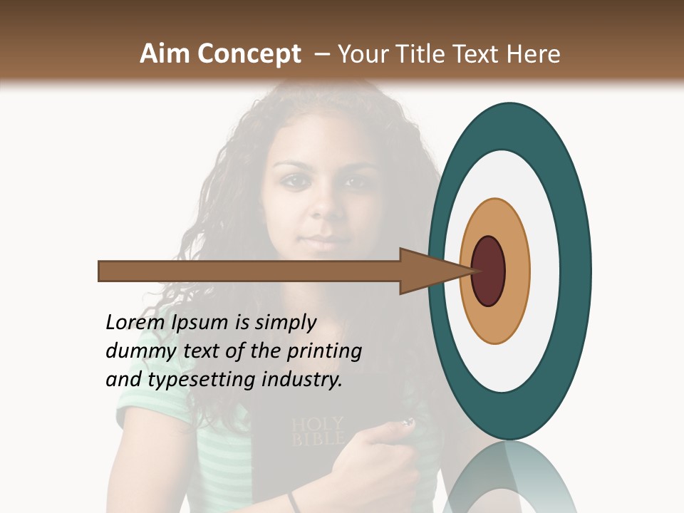 Caregiver Grandmother Senior PowerPoint Template