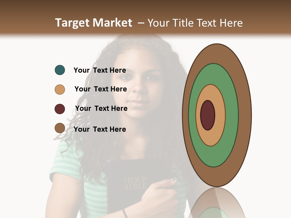 Caregiver Grandmother Senior PowerPoint Template