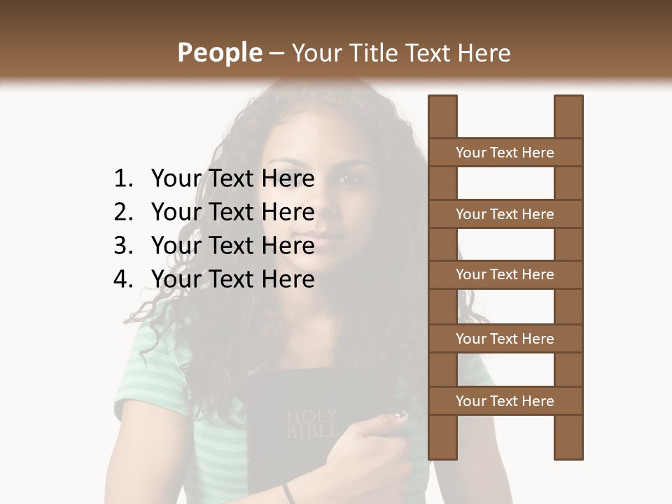 Caregiver Grandmother Senior PowerPoint Template