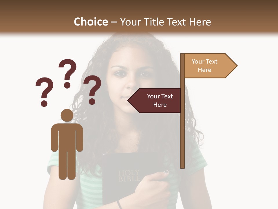 Caregiver Grandmother Senior PowerPoint Template