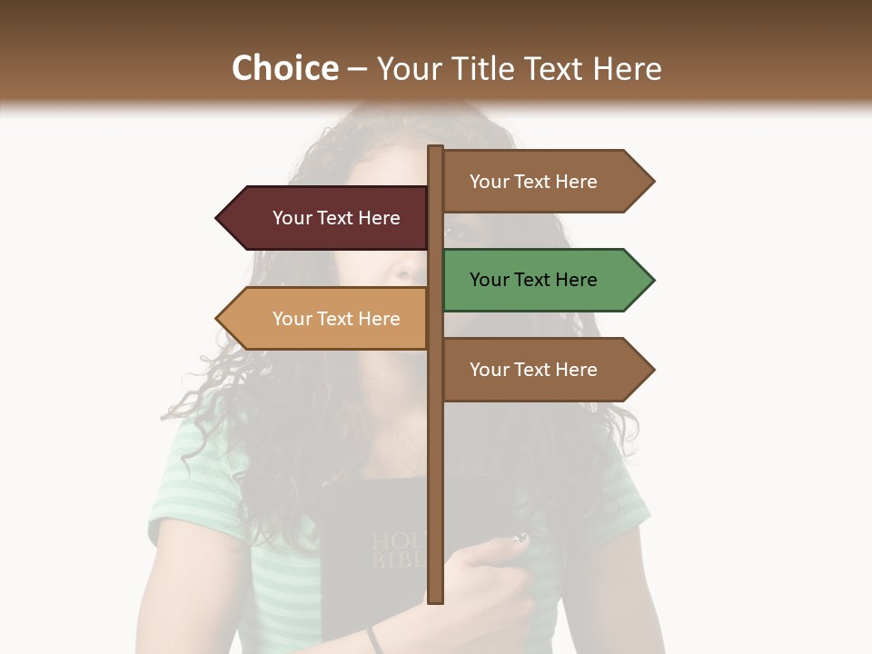 Caregiver Grandmother Senior PowerPoint Template