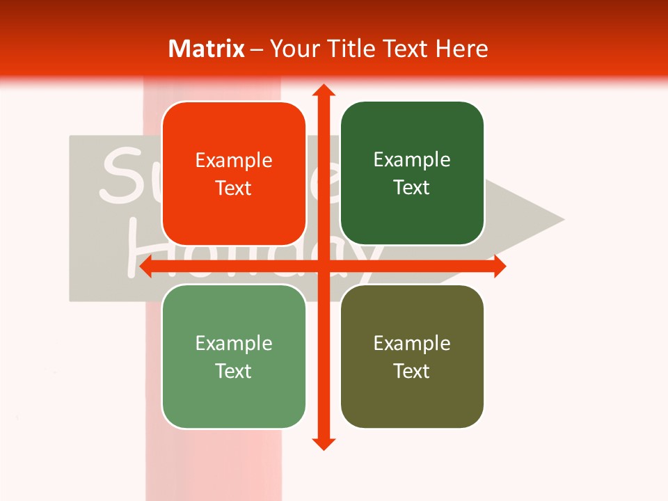 Senior  Touching White Background PowerPoint Template