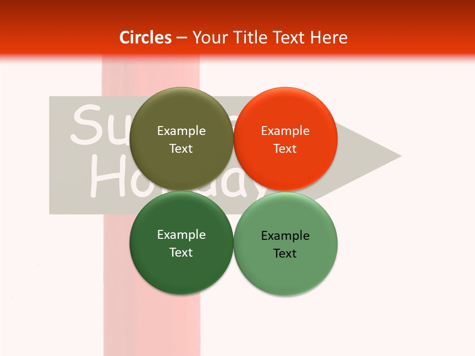 Senior  Touching White Background PowerPoint Template