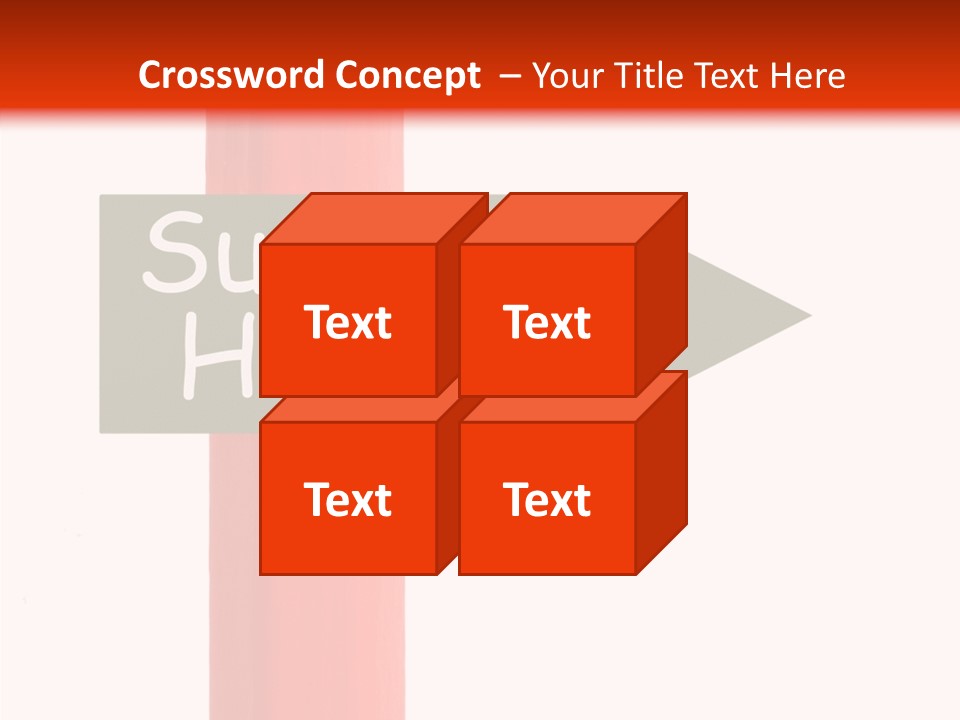 Senior  Touching White Background PowerPoint Template