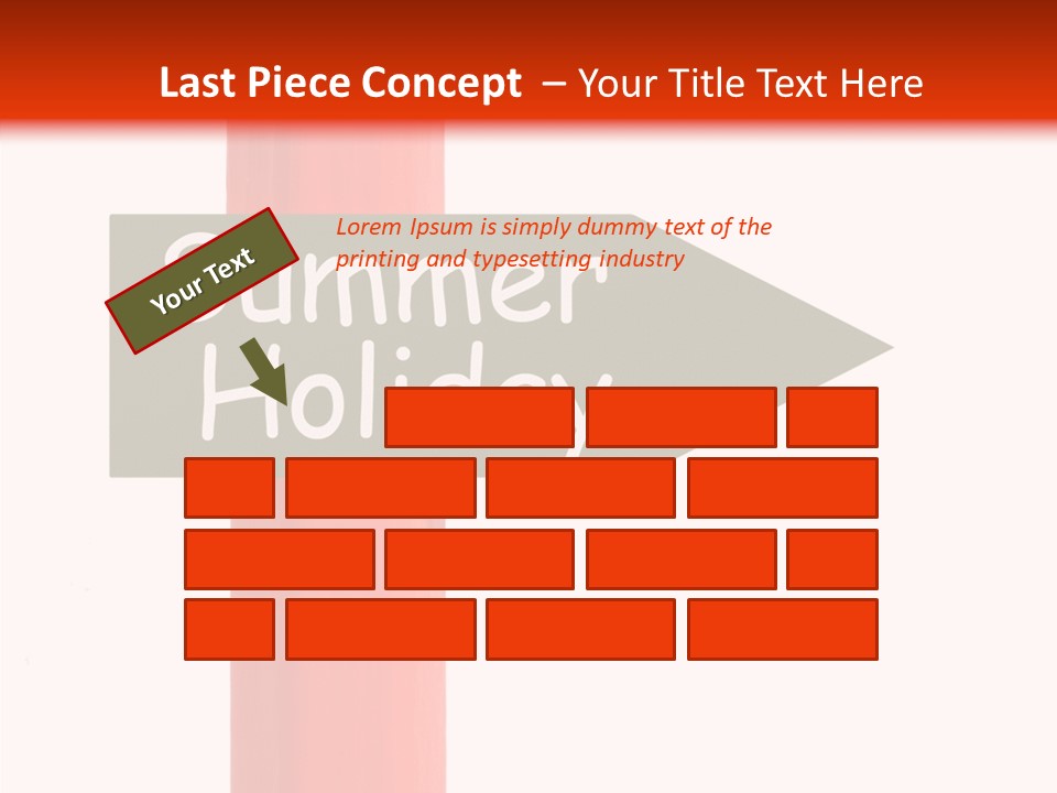 Senior  Touching White Background PowerPoint Template