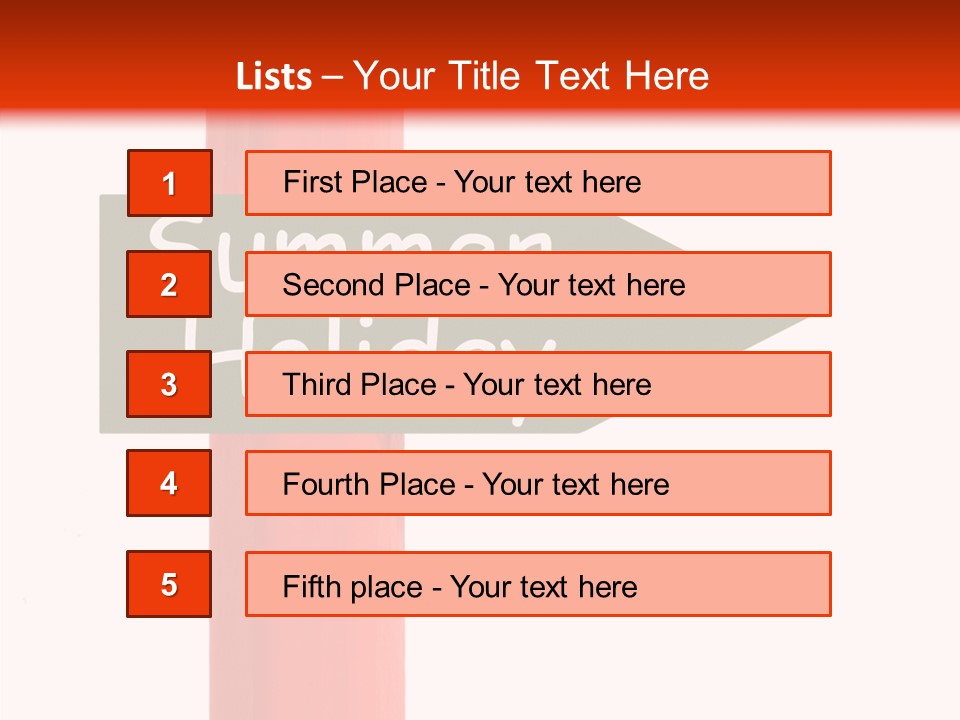 Senior  Touching White Background PowerPoint Template