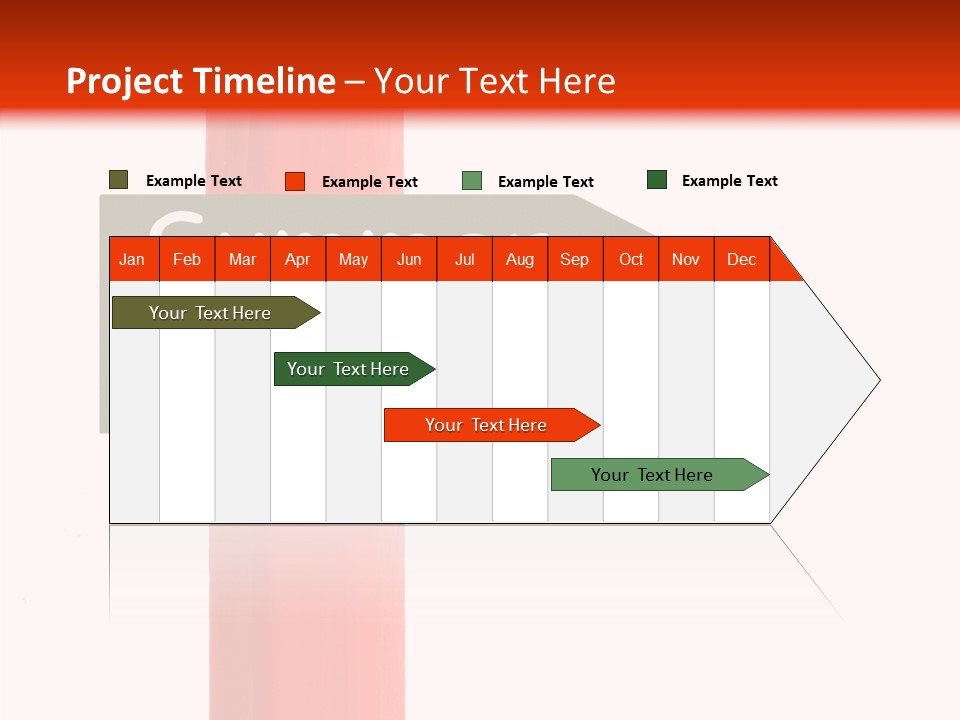 Senior  Touching White Background PowerPoint Template