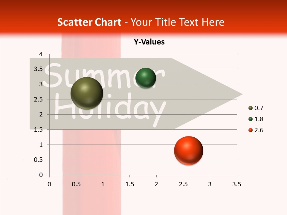 Senior  Touching White Background PowerPoint Template