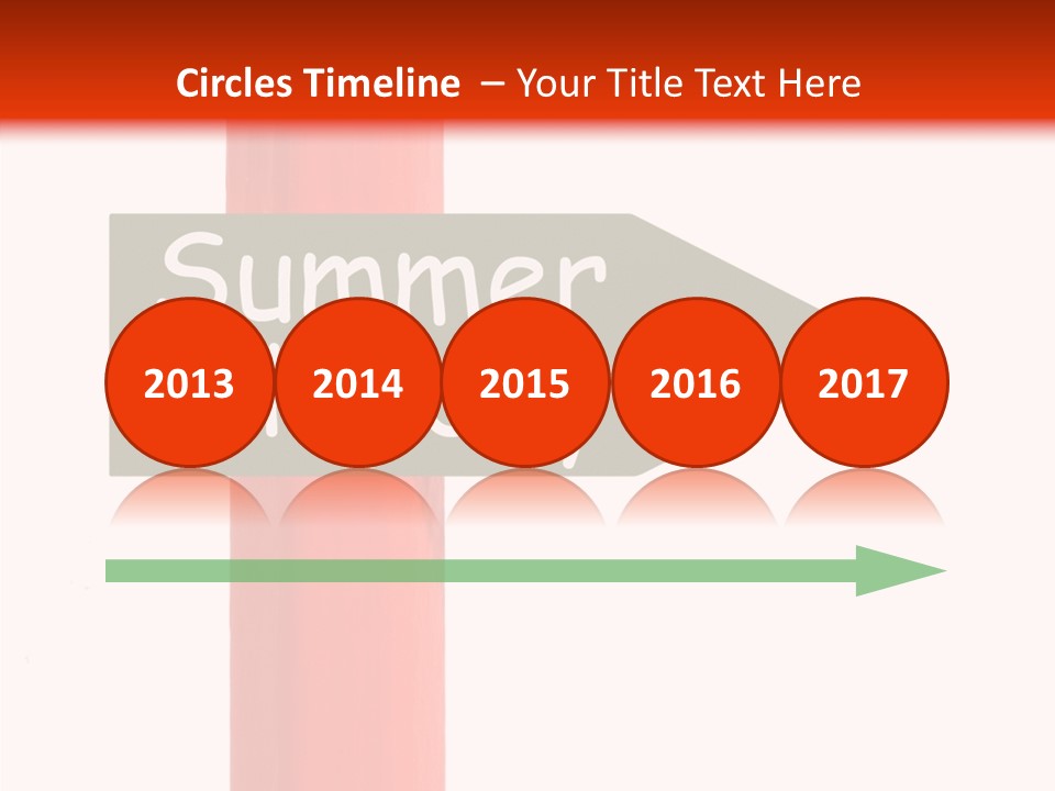 Senior  Touching White Background PowerPoint Template