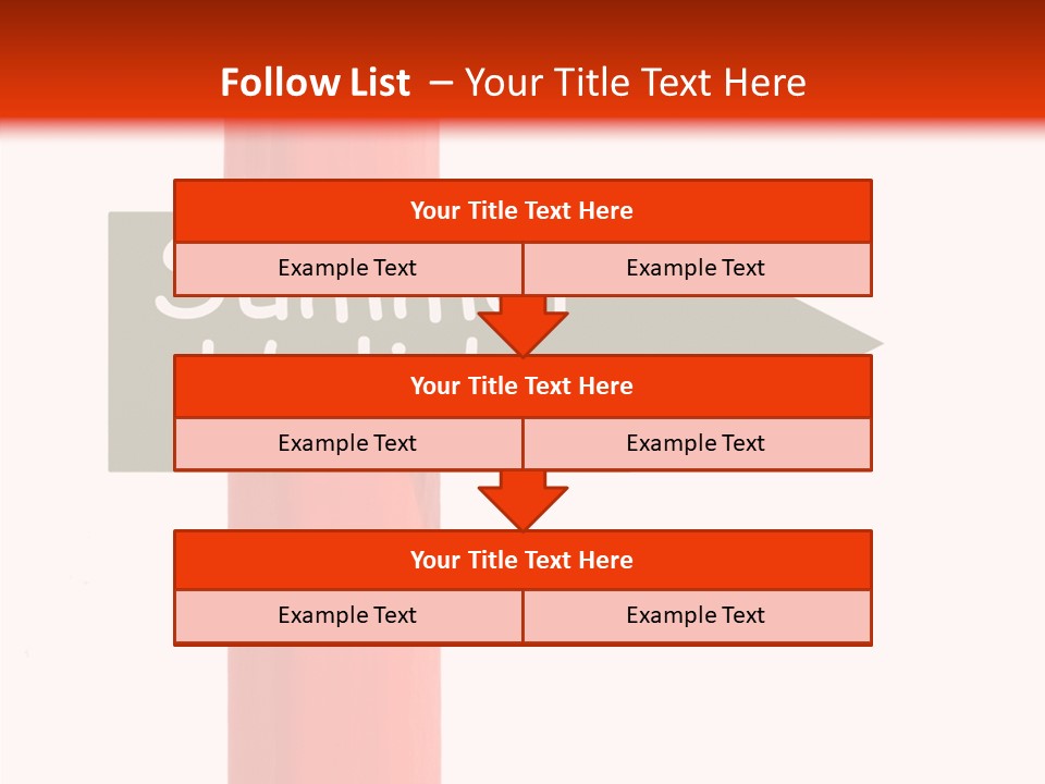 Senior  Touching White Background PowerPoint Template