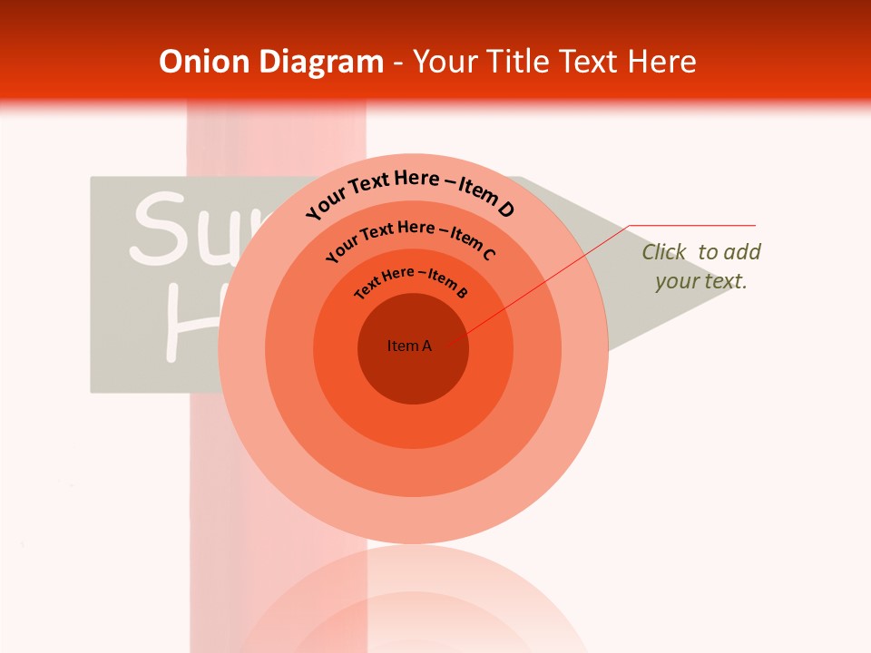 Senior  Touching White Background PowerPoint Template