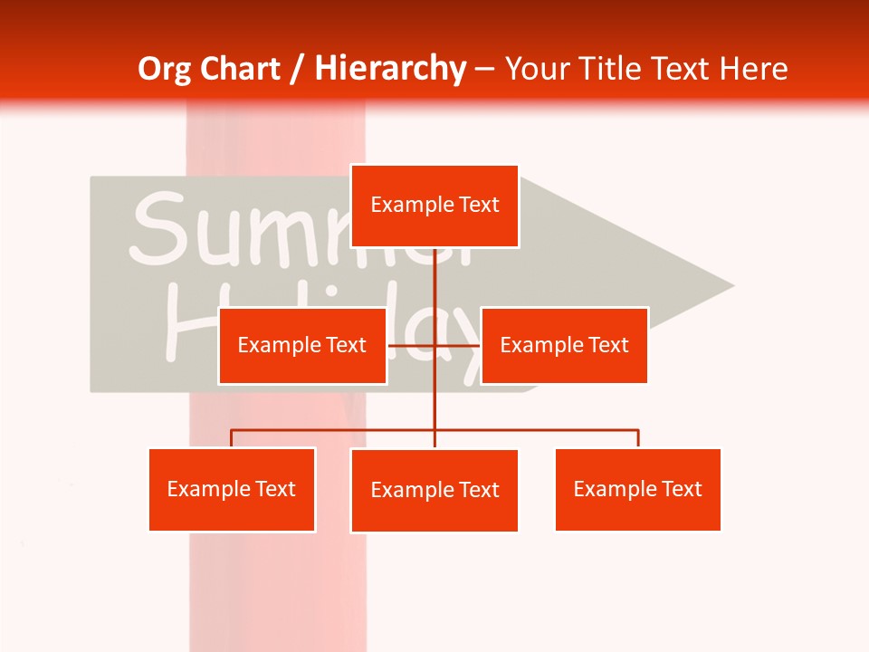 Senior  Touching White Background PowerPoint Template