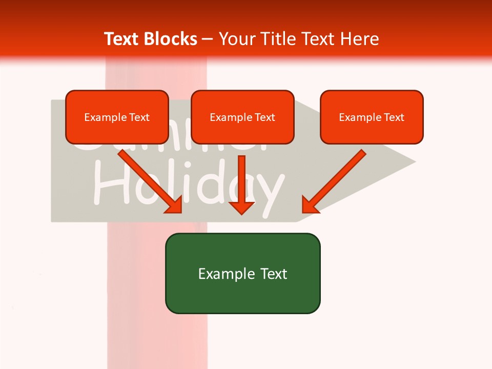 Senior  Touching White Background PowerPoint Template
