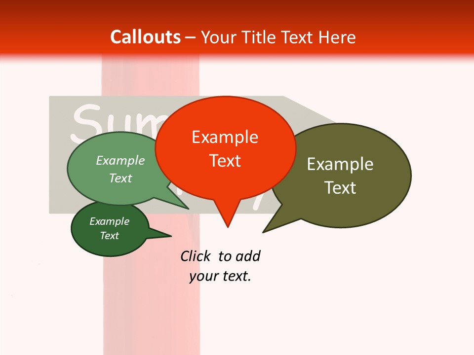 Senior  Touching White Background PowerPoint Template