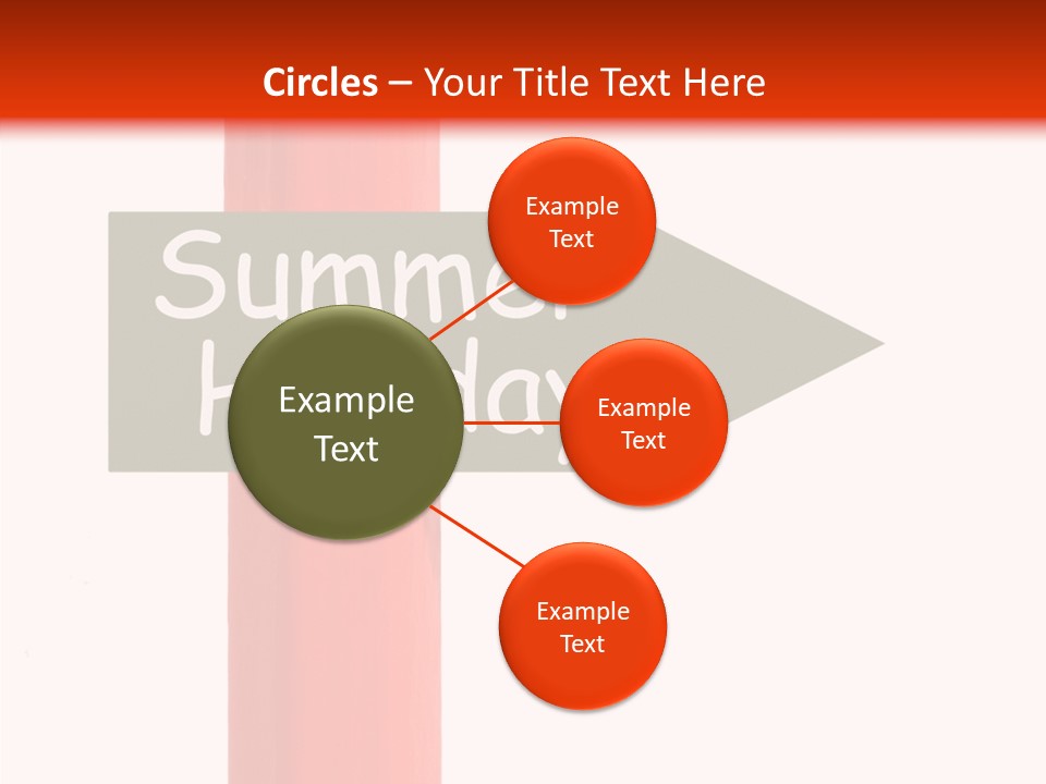 Senior  Touching White Background PowerPoint Template