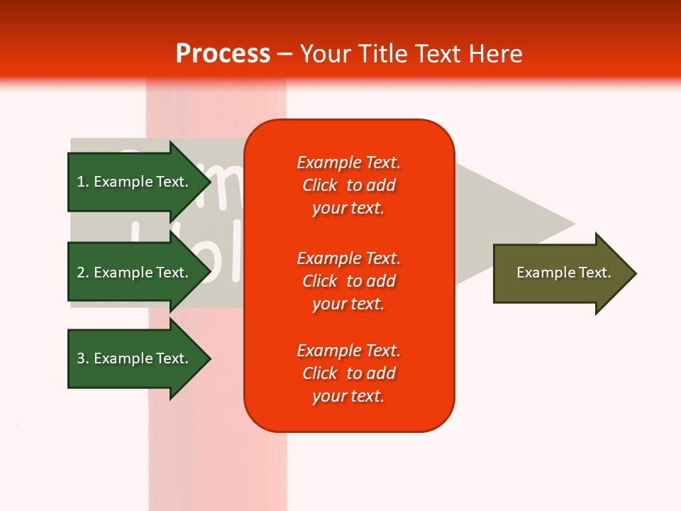 Senior  Touching White Background PowerPoint Template