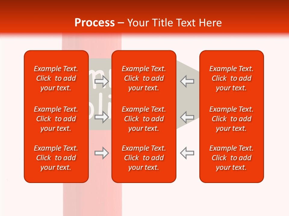 Senior  Touching White Background PowerPoint Template
