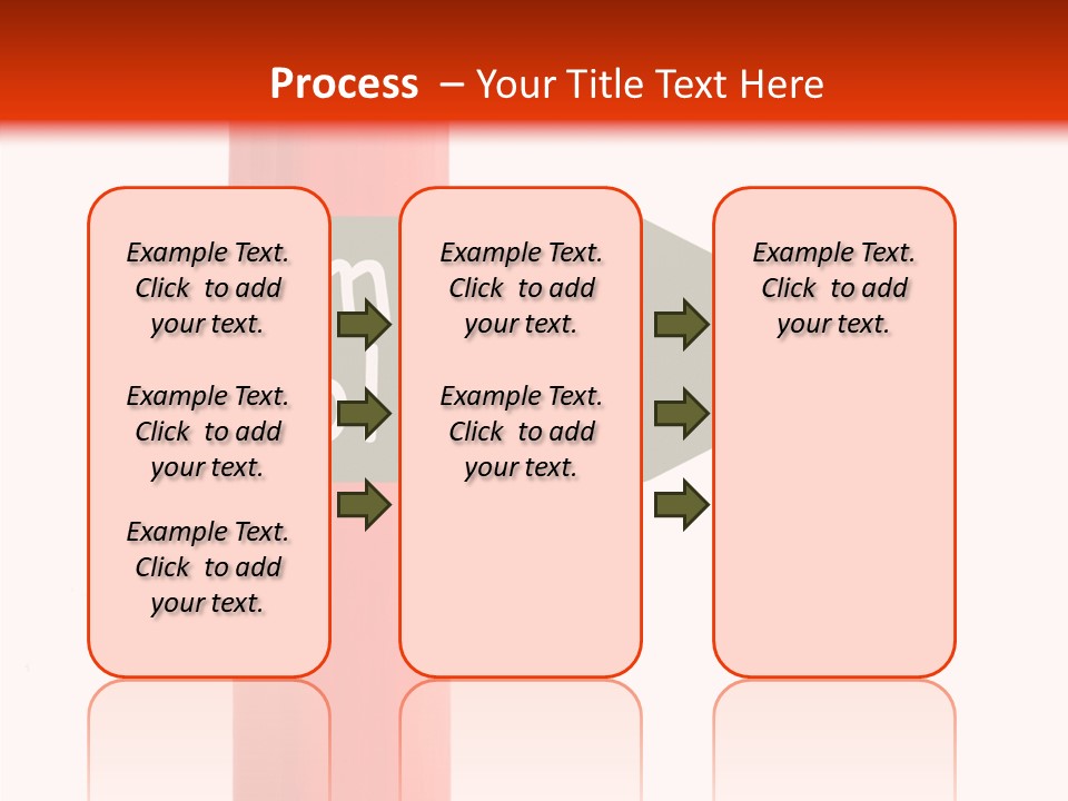 Senior  Touching White Background PowerPoint Template