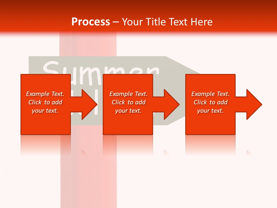 Senior  Touching White Background PowerPoint Template