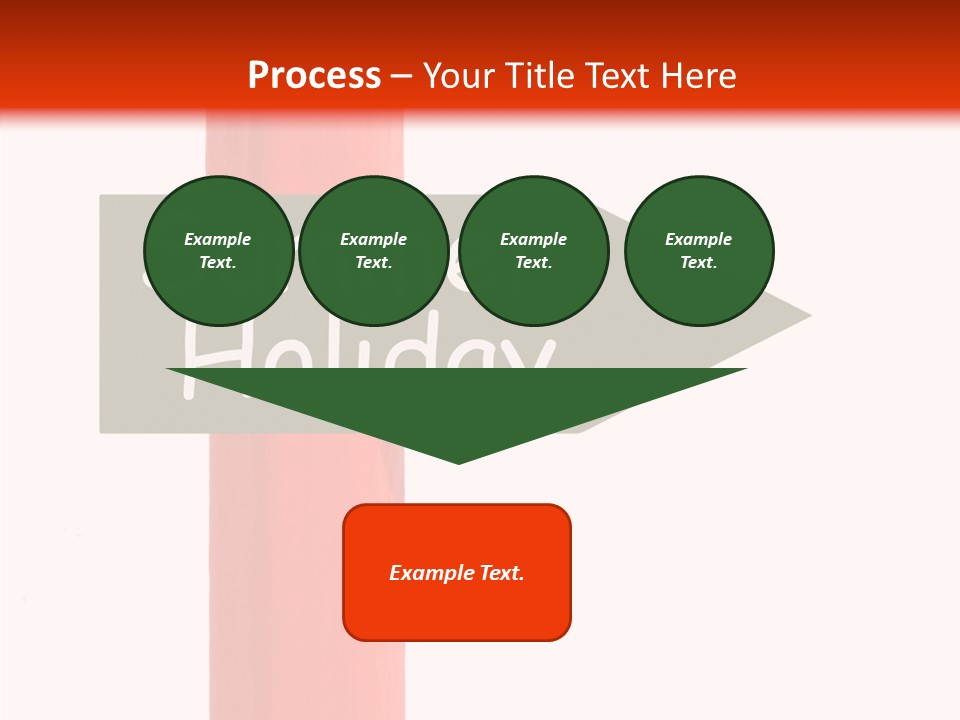 Senior  Touching White Background PowerPoint Template