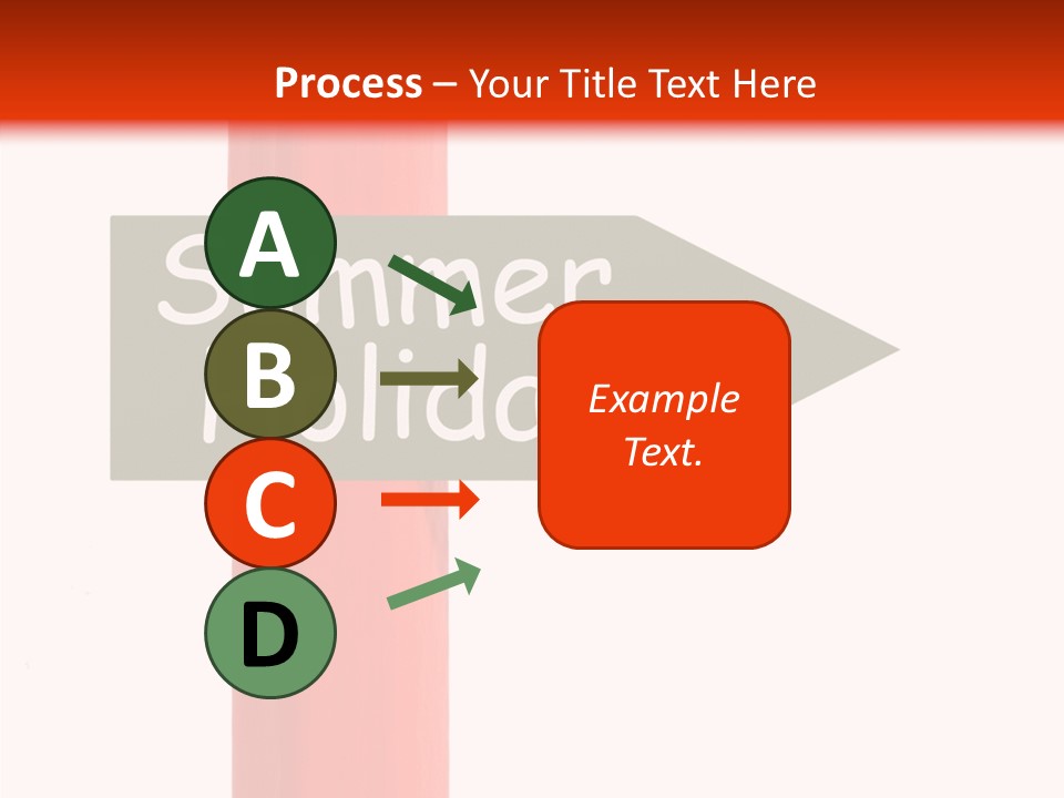 Senior  Touching White Background PowerPoint Template