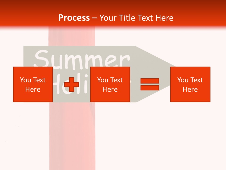 Senior  Touching White Background PowerPoint Template