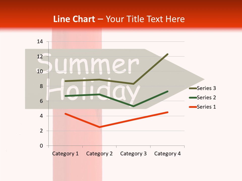 Senior  Touching White Background PowerPoint Template