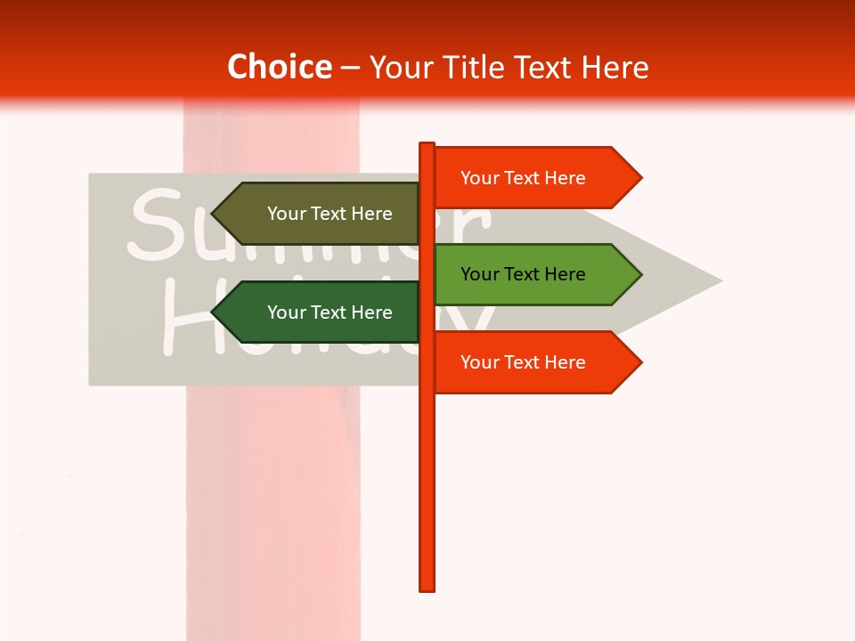 Senior  Touching White Background PowerPoint Template