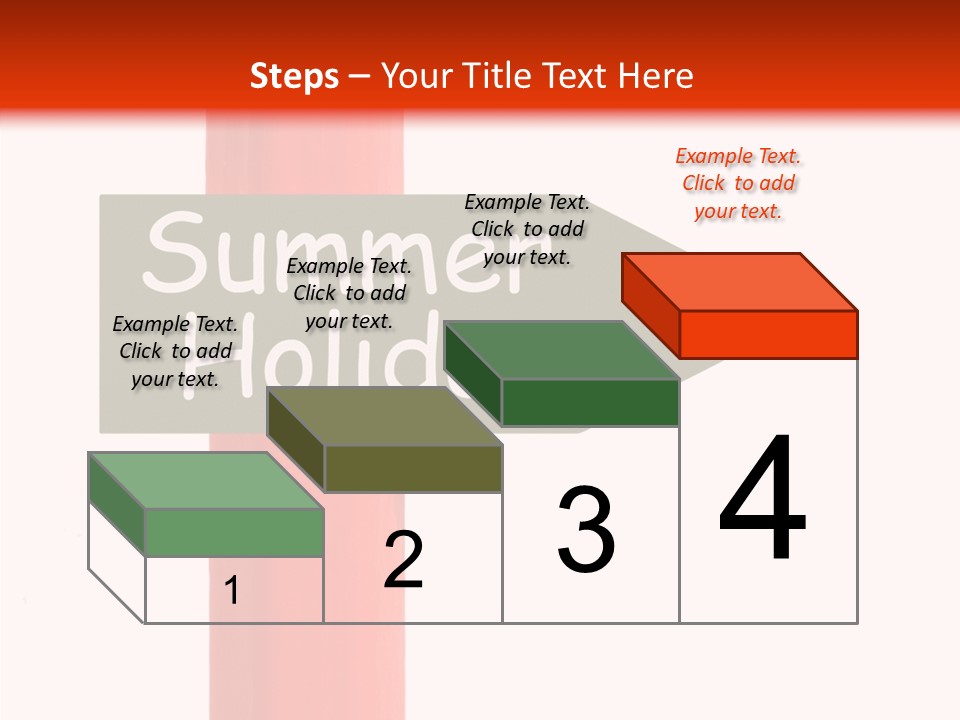 Senior  Touching White Background PowerPoint Template