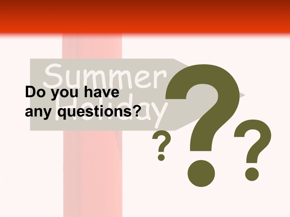 Senior  Touching White Background PowerPoint Template