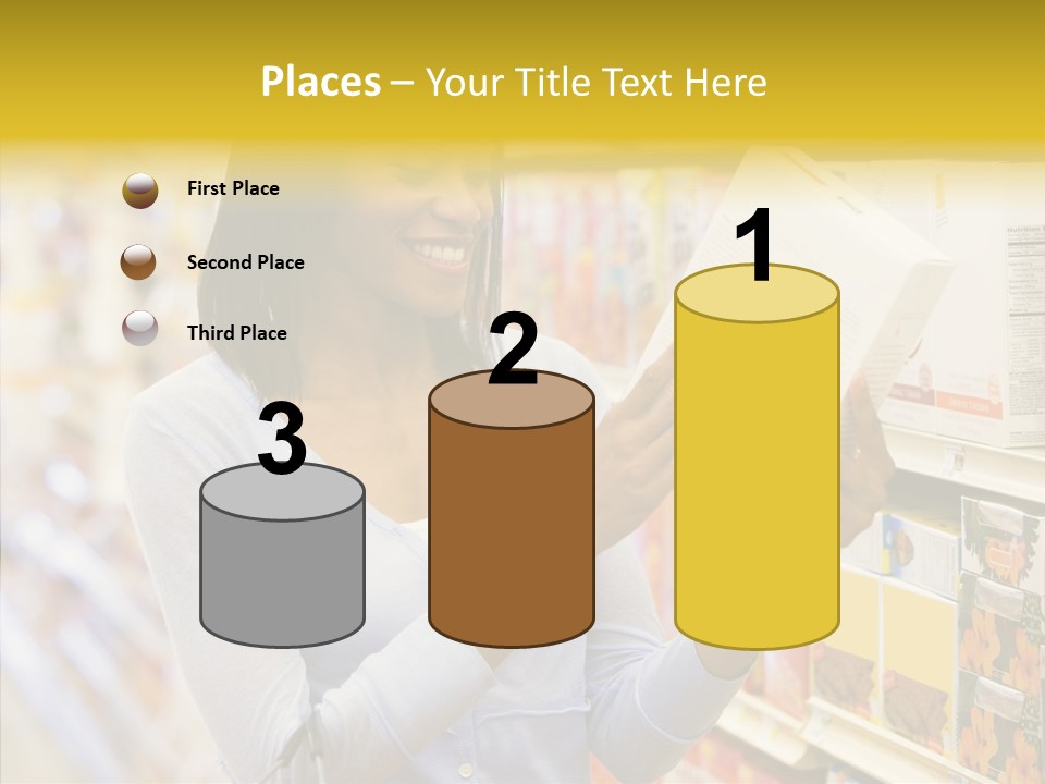 Hand Young White Background PowerPoint Template