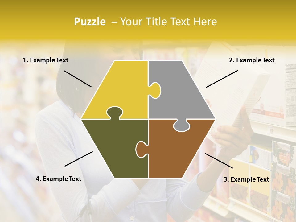 Hand Young White Background PowerPoint Template