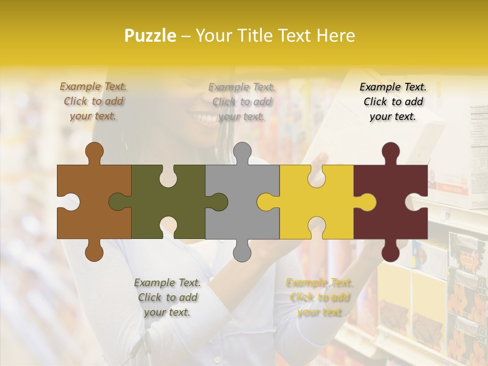 Hand Young White Background PowerPoint Template