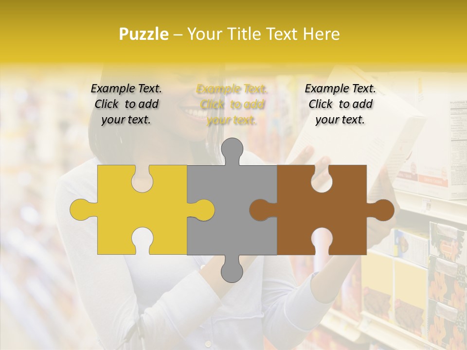 Hand Young White Background PowerPoint Template