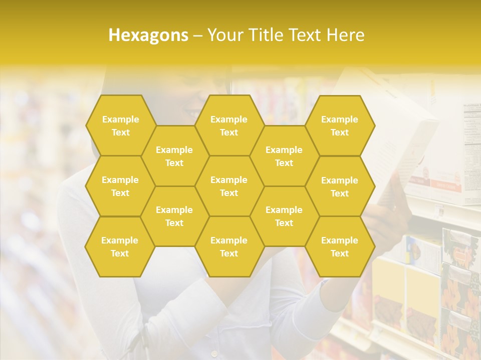 Hand Young White Background PowerPoint Template