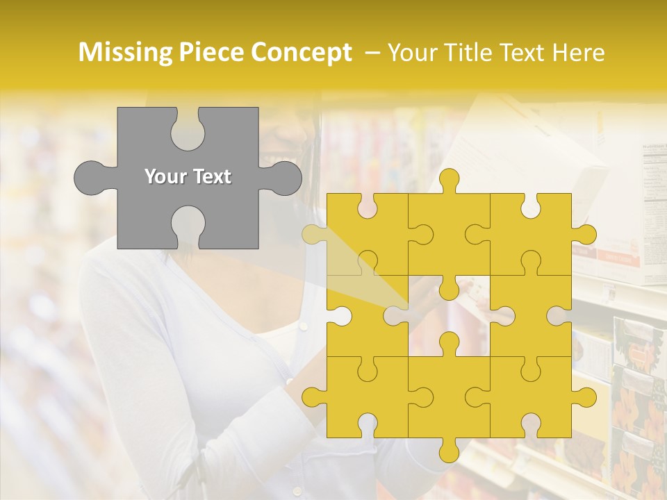 Hand Young White Background PowerPoint Template