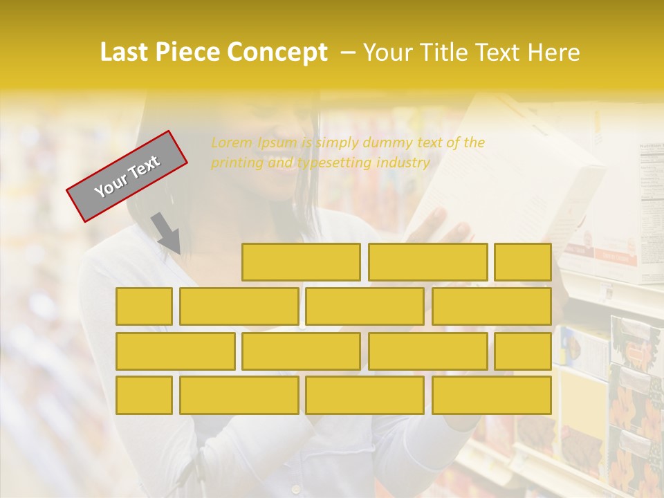 Hand Young White Background PowerPoint Template