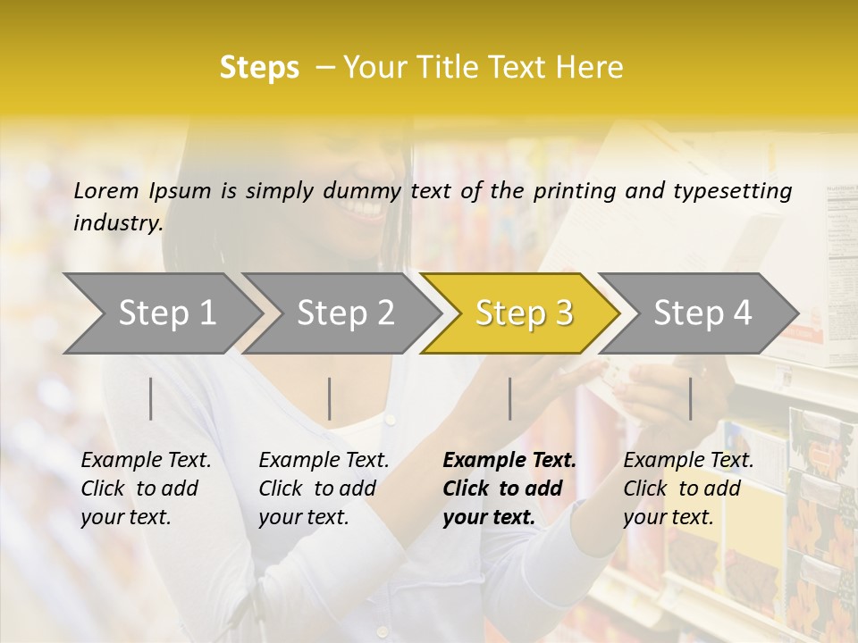 Hand Young White Background PowerPoint Template