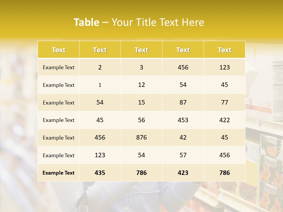 Hand Young White Background PowerPoint Template