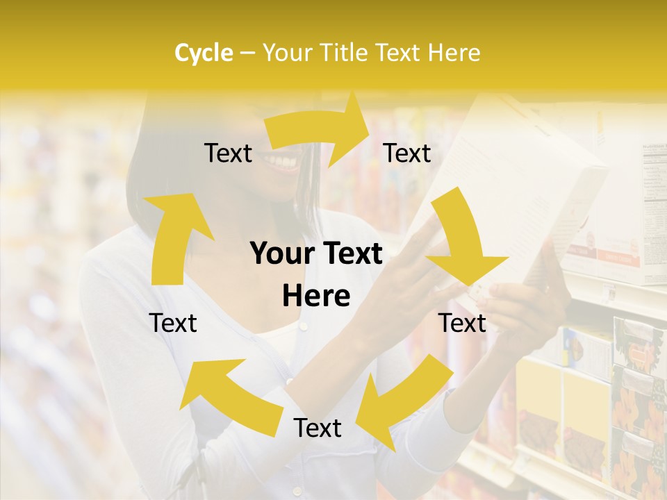 Hand Young White Background PowerPoint Template