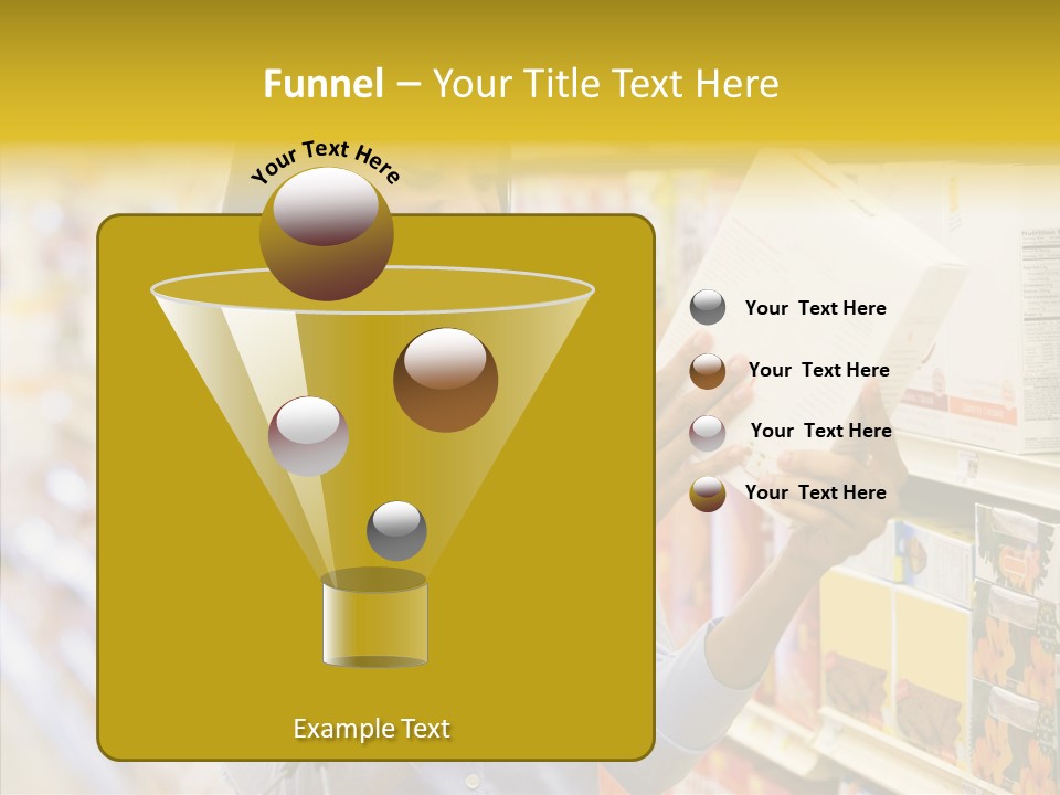 Hand Young White Background PowerPoint Template