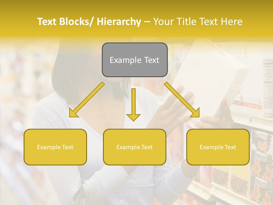 Hand Young White Background PowerPoint Template