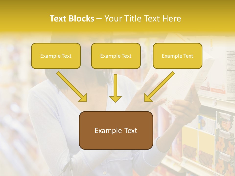 Hand Young White Background PowerPoint Template