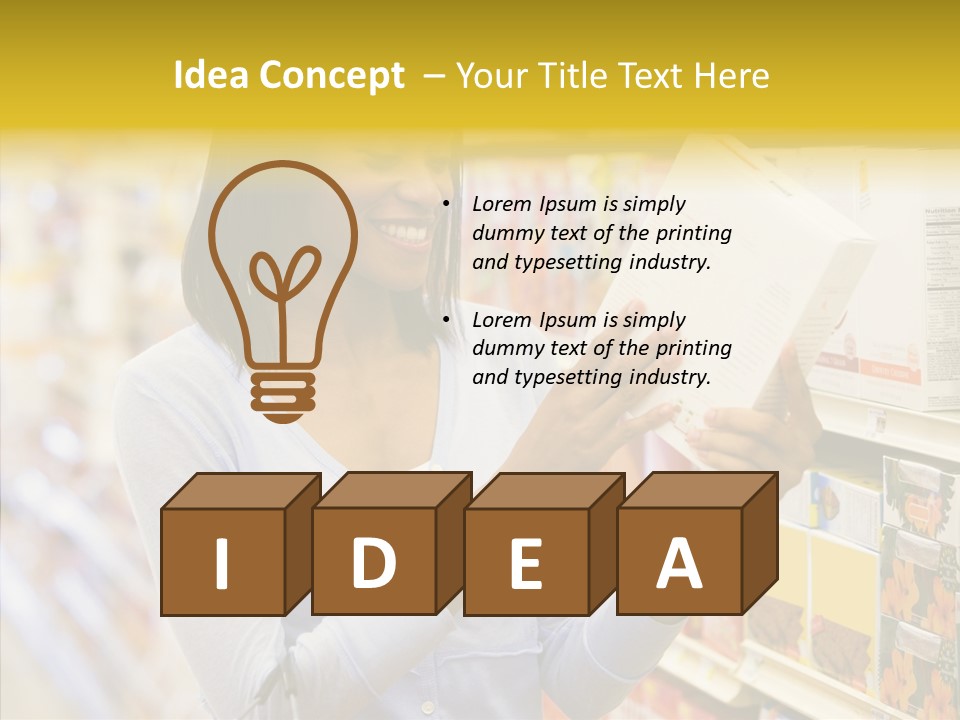 Hand Young White Background PowerPoint Template