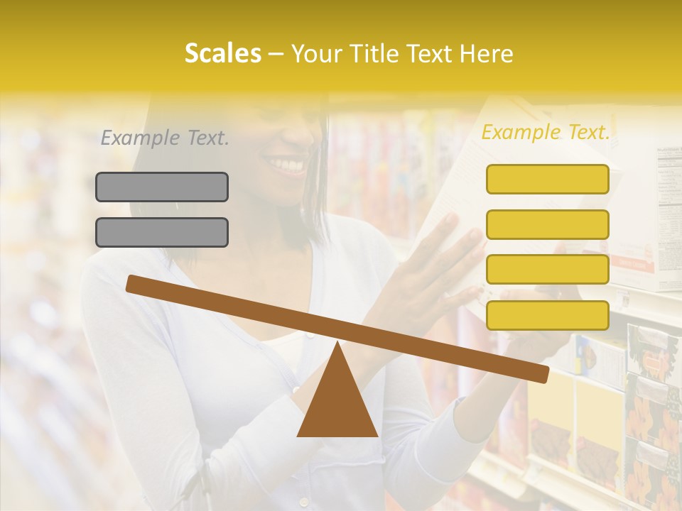 Hand Young White Background PowerPoint Template