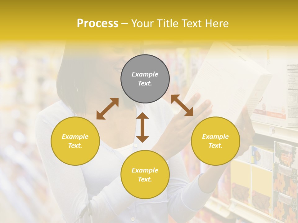 Hand Young White Background PowerPoint Template