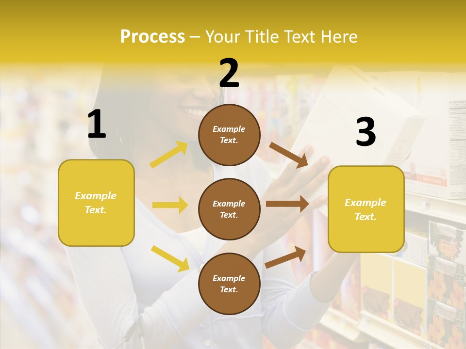 Hand Young White Background PowerPoint Template