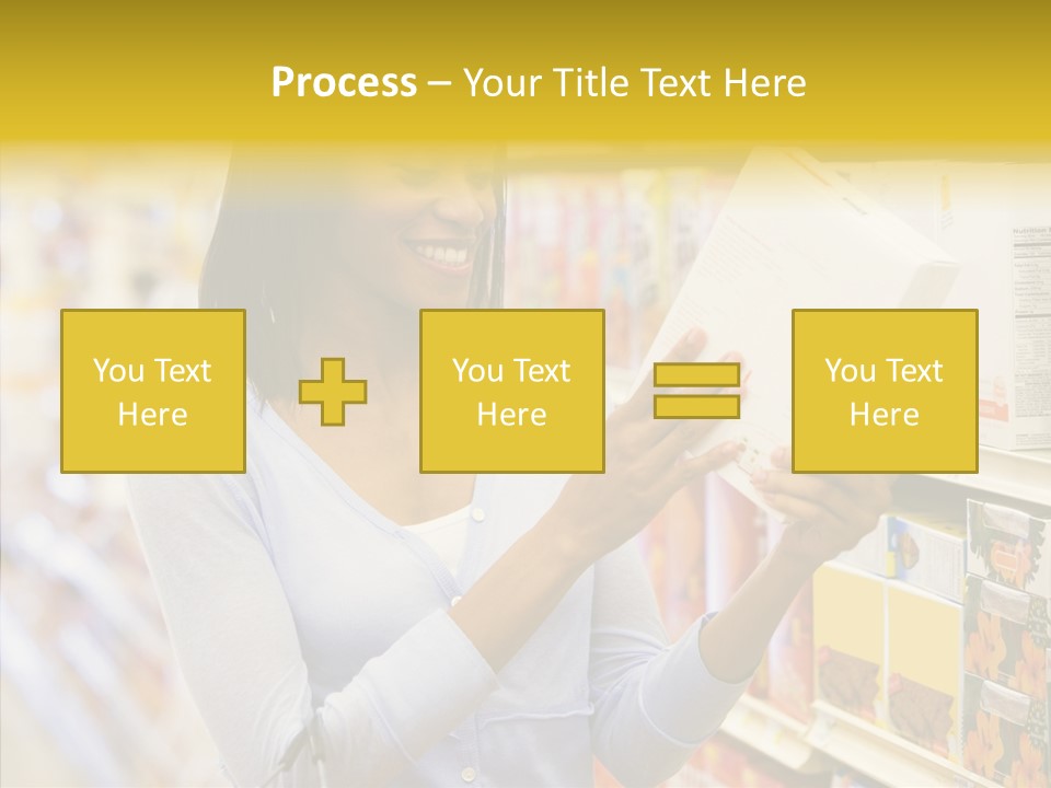 Hand Young White Background PowerPoint Template