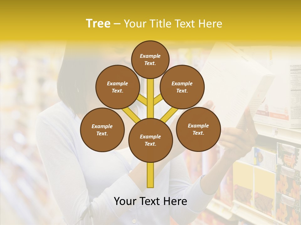 Hand Young White Background PowerPoint Template